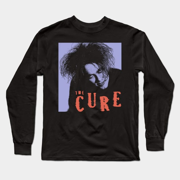 80s Goth Deathrock - Fanmade Long Sleeve T-Shirt by fuzzdevil